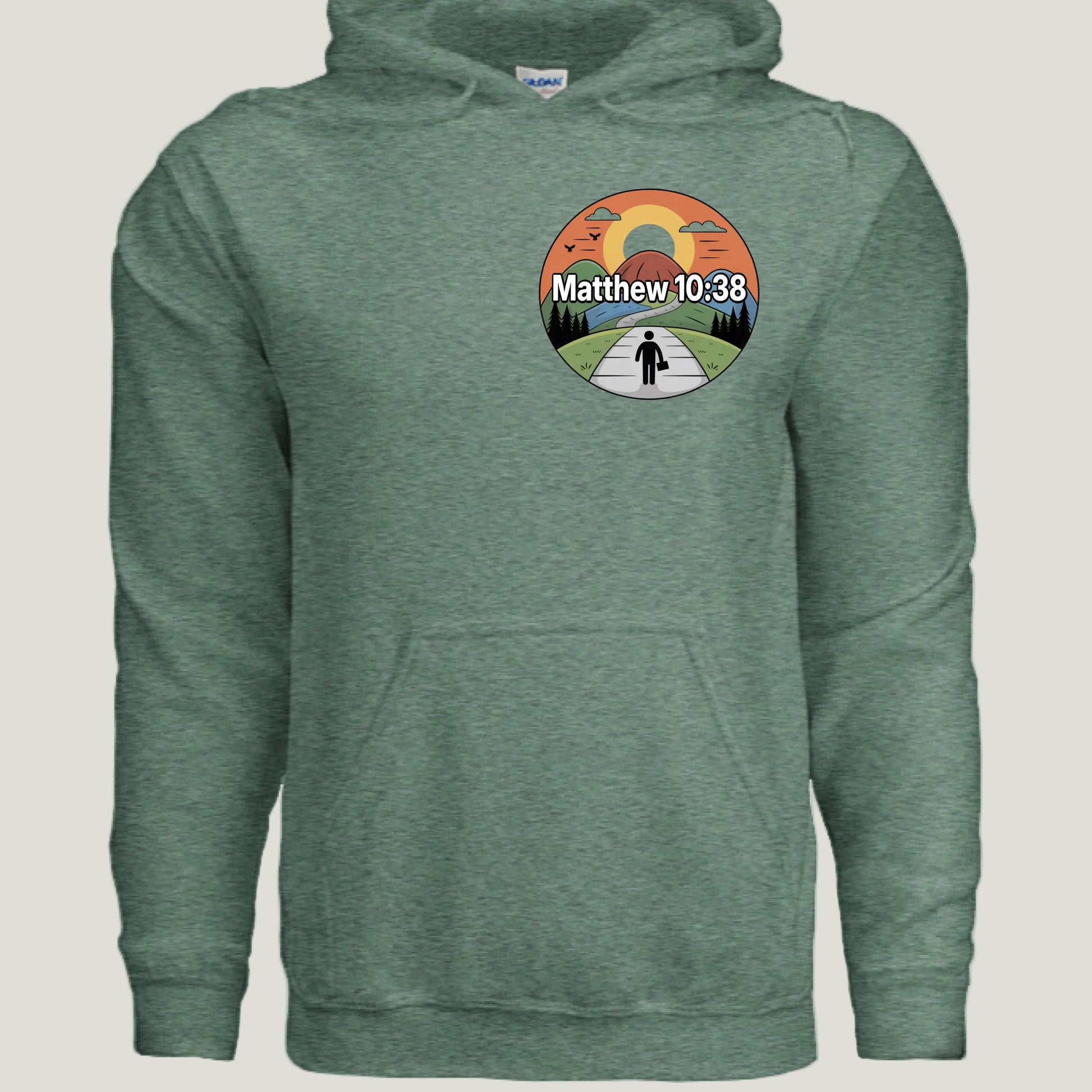 Heather Sport Dark Green - FRONT