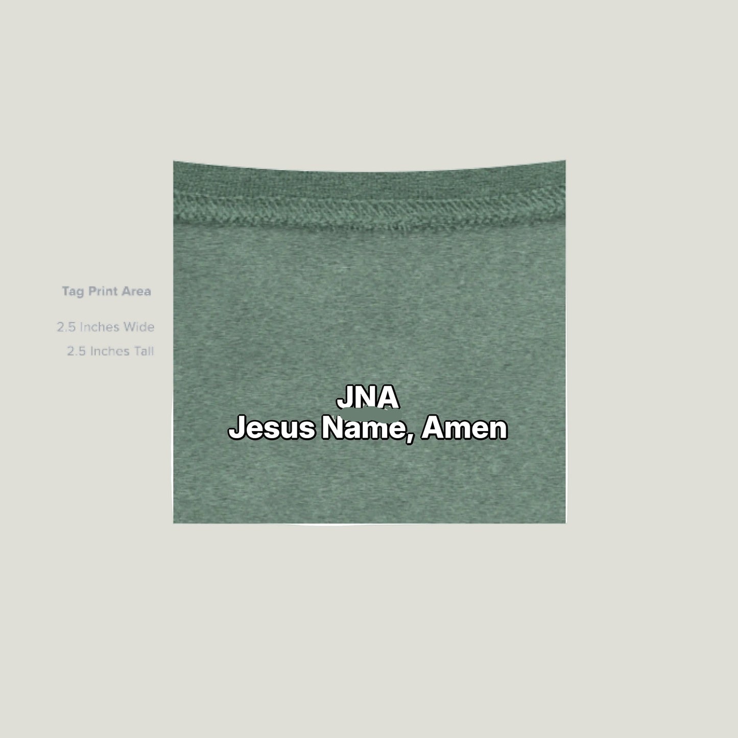 Heather Sport Dark Green - INSIDE_TAG_LINE