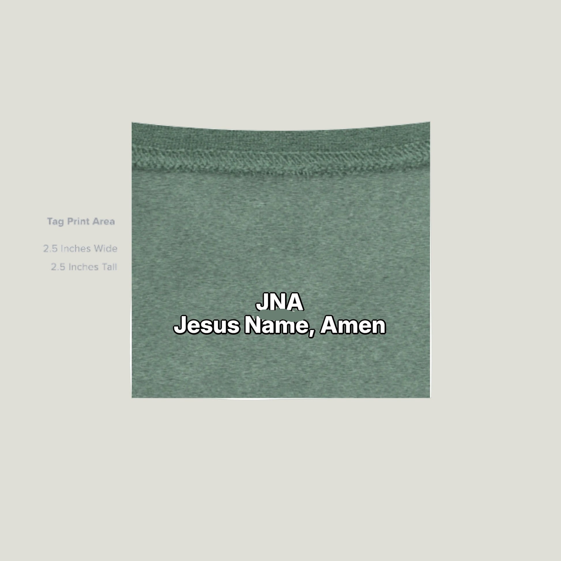 Heather Sport Dark Green - INSIDE_TAG_LINE